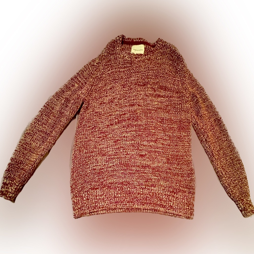 Vintage Men’s Large American Eagle Maroon Pullover Sweater